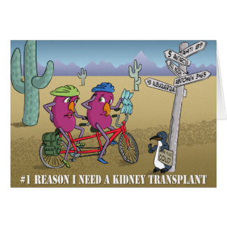 Kidney Transplant Greeting Card
