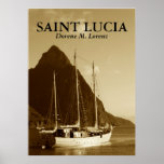 1, SAINT LUCIA POSTERS