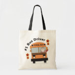 #1 School Bus Driver Tote Bag
