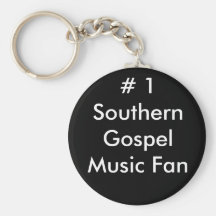 # 1 Southern Gospel Music Fan Keychains