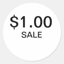$1 Stickers   2000 for $3.45