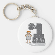 #1 Stone Age Dad Key Chains