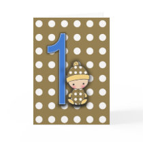 1 Year Old Boy Birthday Card