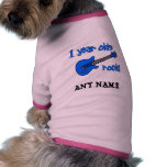 1 year olds rock! Personalized Baby's 1st Birthday pet clothing
