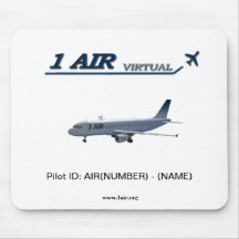 1Air Pilots ID MousePad