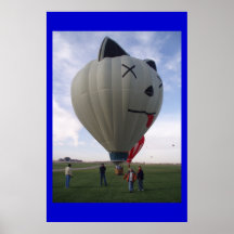 1Down8-2GO Hot Air Balloon Poster