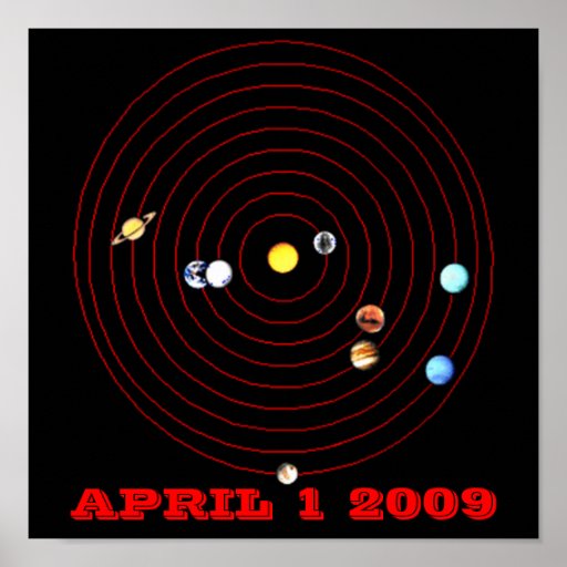 1ER AVRIL 2009 AFFICHE