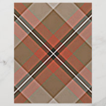 1JPEG BROWN RED WHITE BLACK PLAID PATTERN TEXTURES PERSONALIZED FLYER