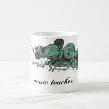 #1music teacher mug