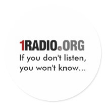 1Radio sticker stickers