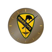 1st Air Cavalry Brigade, 1st Cavalry Division Round Clocks