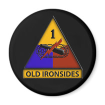 1st ARMORED DIVISION Refrigerator Magnet