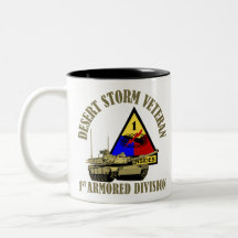 1st Armoured Division [1st AD] Coffee Mug