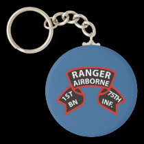 1st Battalion 75th Infantry Ranger A/B keychains