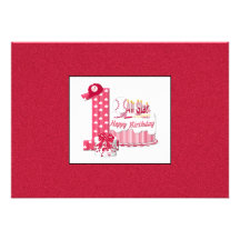 1st Birthday (Baseball) Custom Invite