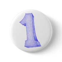 1st Birthday Button