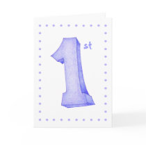 1st Birthday Card