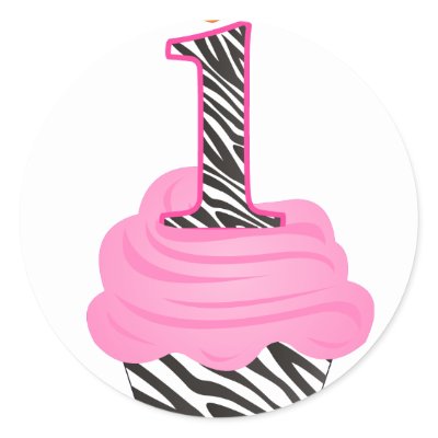 1st Birthday Diva Cupcake Sticker by creativelyexpressive