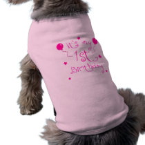 1st Birthday Dog Dog Clothes