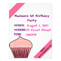 1st Birthday Invitations