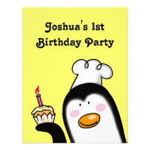 1st birthday party personalized personalized invitation