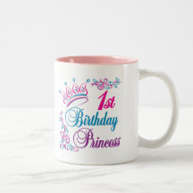 1st Birthday Princess Mug