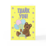 1st Birthday Teddy Bear (3) Greeting Cards