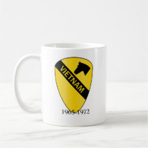 1st Cavalry Division VIETNAM, 1965-1972 Coffee Mug