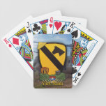 1st cavalry division vietnam veterans poker Cards Bicycle Card Decks