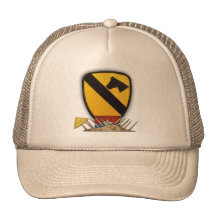 1st cavalry division vietnam war vets patch Hat