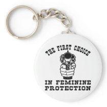 1st Choice In Feminie Protection, A Gun Keychains