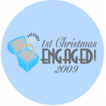 1st Christmas Engaged 2009 (Xmas Ornament)