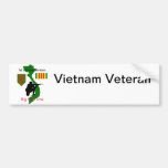1st Infantry Division Vietnam Veteran Bumper Stick Bumper Stickers
