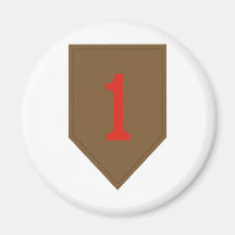 1st Infantry Divisiona Magnets