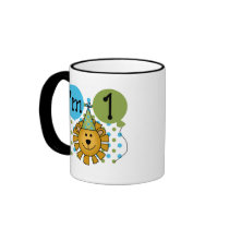 1st Lion Birthday Tshirts and Gifts Coffee Mug