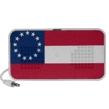 1st National Confederate Flag Doodle Speakers