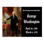 1st President Of the United States George Washingt Postcards