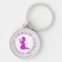 1st Reconcilation - First Confession (girl) Key Chains