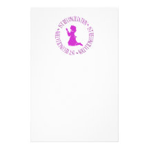 1st Reconcilation - First Confession (girl) Personalized Stationery