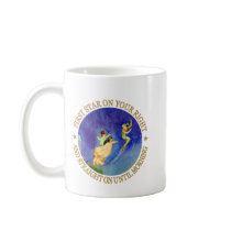 1ST STAR ON YOUR RIGHT, STRAIGHT ON UNTIL MORNING COFFEE MUGS