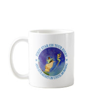 1ST STAR ON YOUR RIGHT, STRAIGHT ON UNTIL MORNING COFFEE MUG