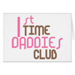 1st Time Daddies Club (Pink) Cards