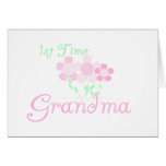 1st Time Grandma Card