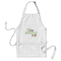 1st Time Grandmas Club (Green) Aprons
