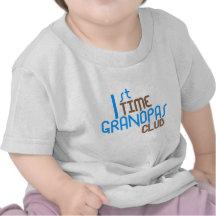 1st Time Grandpas Club (Blue) Tshirts