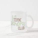 1st Time Grandpas Club (Green) Coffee Mugs