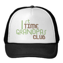 1st Time Grandpas Club (Green) Hat