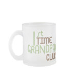 1st Time Grandpas Club (Green) Coffee Mugs
