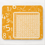 1x1 orange mousepads