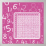 1x1 pink poster